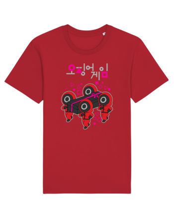 Guardians Funeral Squid Game Red