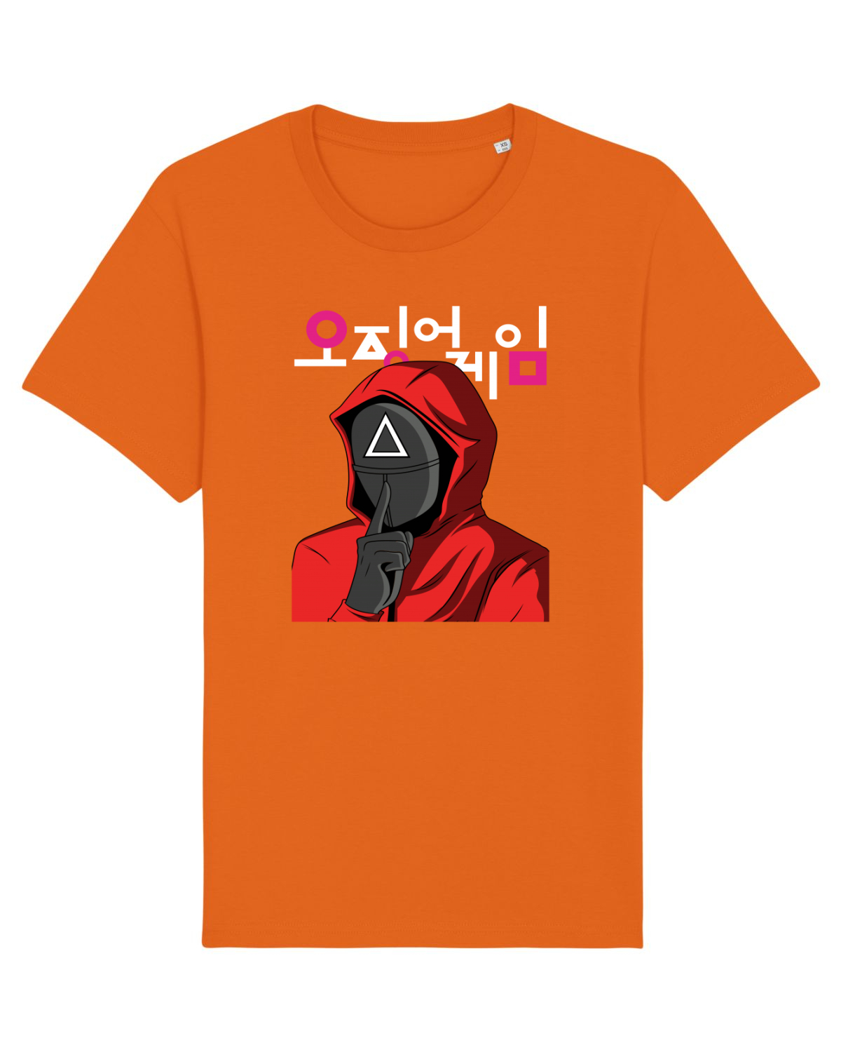 Tricou mânecă scurtă Unisex Rocker Bright Orange