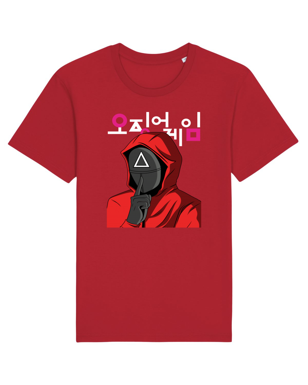 Tricou mânecă scurtă Unisex Rocker Red