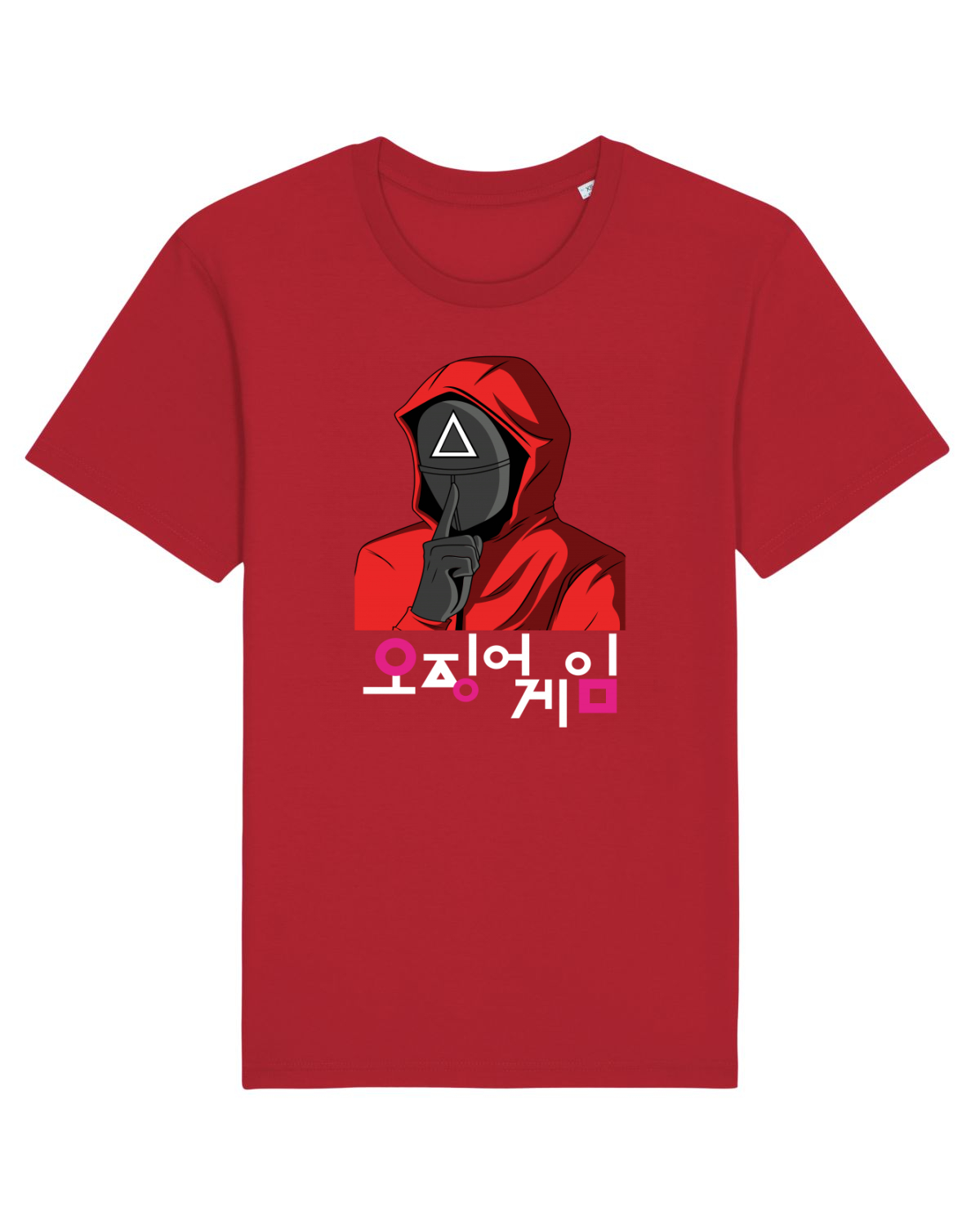 Tricou mânecă scurtă Unisex Rocker Red