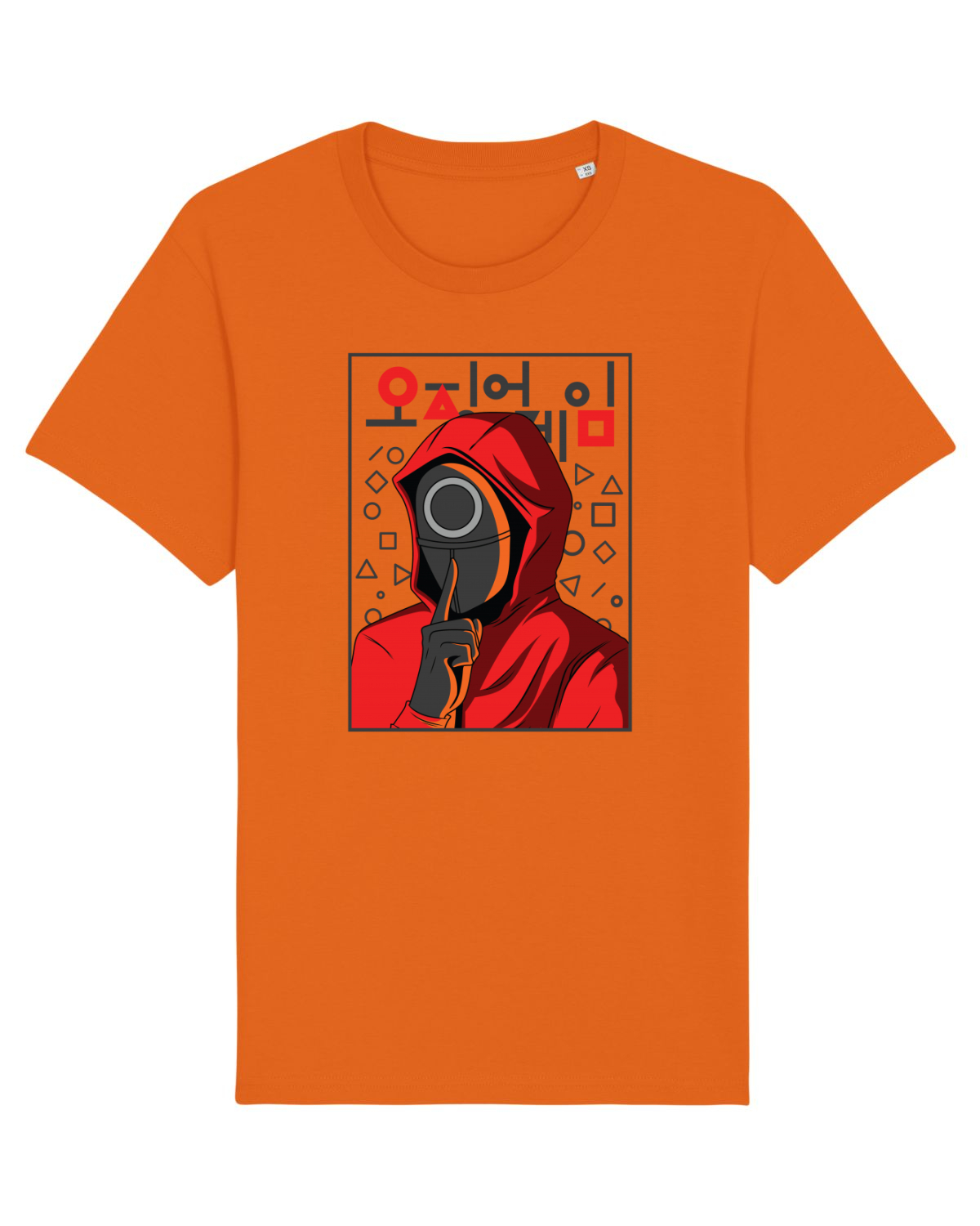 Tricou mânecă scurtă Unisex Rocker Bright Orange