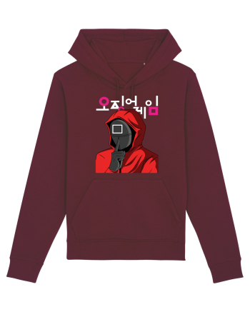 Guardian Square Shhhh Burgundy