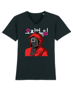 Guardian Square Shhhh Tricou mânecă scurtă guler V Bărbat Presenter