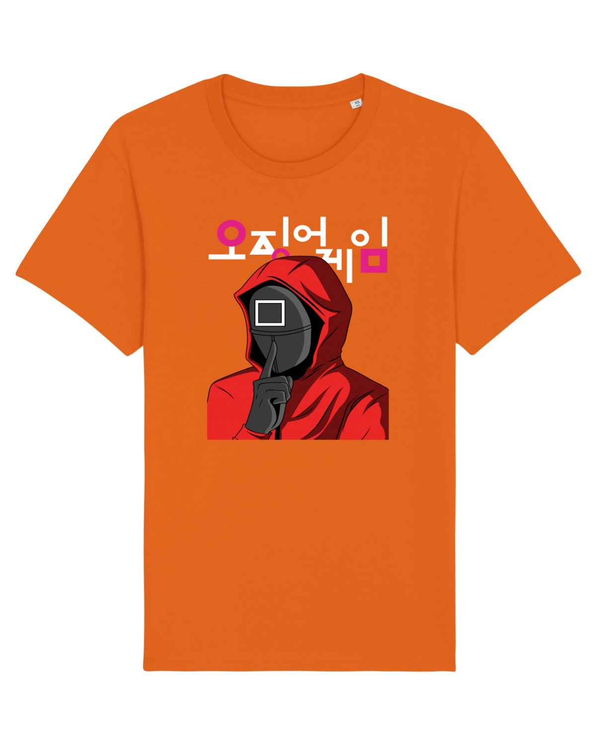 Tricou mânecă scurtă Unisex Rocker Bright Orange