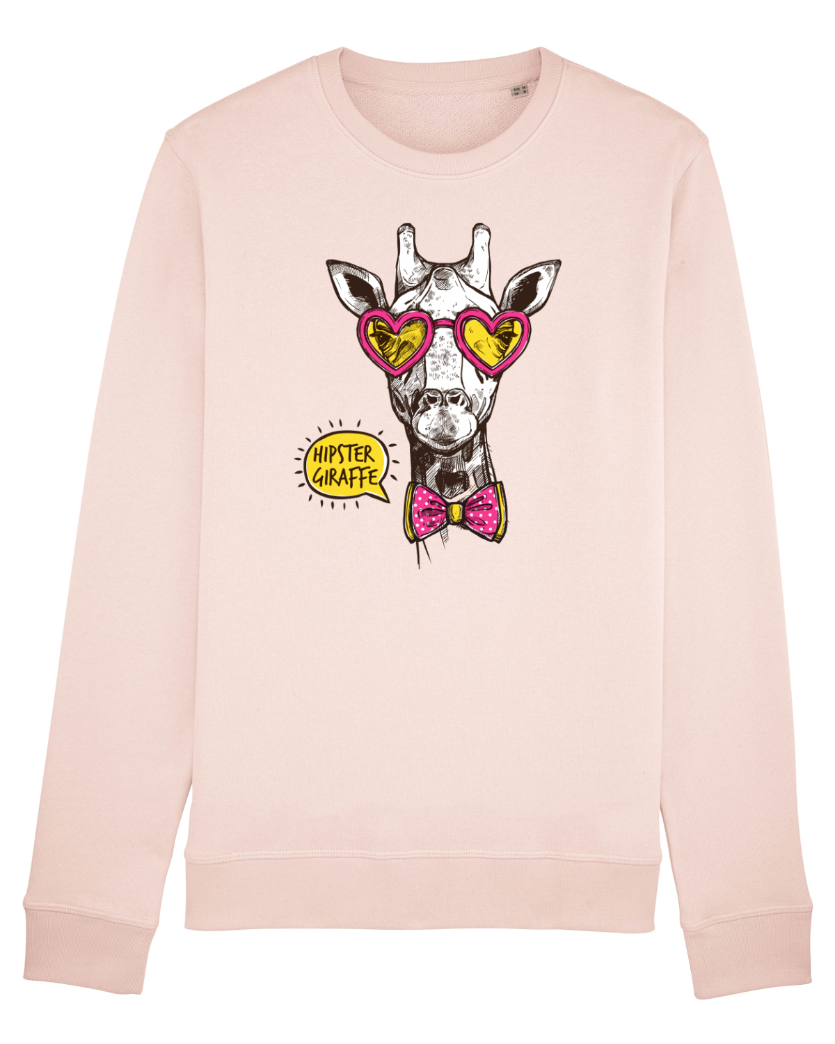 Bluză mânecă lungă Unisex Rise Candy Pink