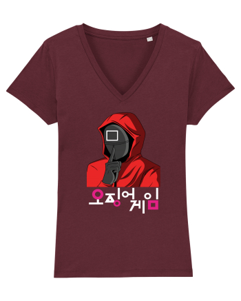 Guardian Square Shhhh Burgundy