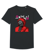 Guardian Circle Shhhh Tricou mânecă scurtă guler larg Bărbat Skater