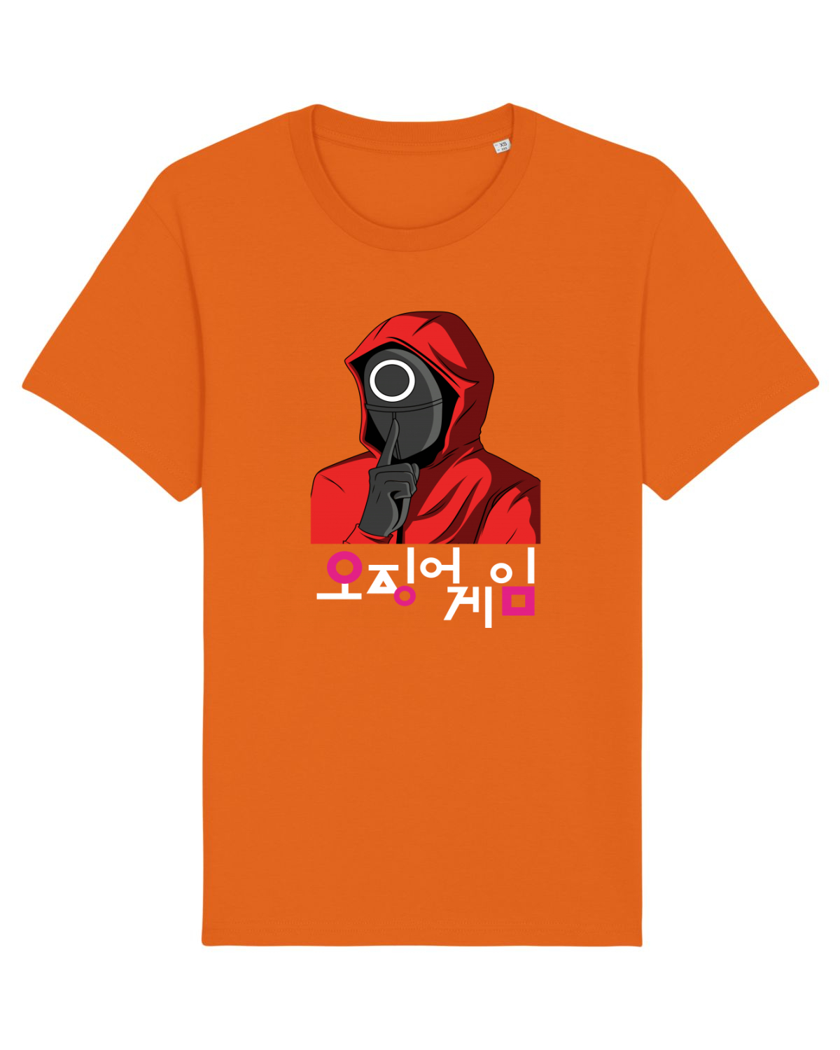 Tricou mânecă scurtă Unisex Rocker Bright Orange