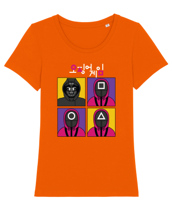 Front Man Squid Game Guardians Bright Orange