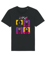 Front Man Squid Game Guardians Tricou mânecă scurtă Unisex Rocker