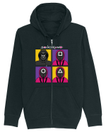 Front Man Squid Game Guardians Hanorac cu fermoar Unisex Connector