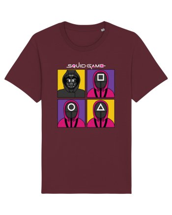 Front Man Squid Game Guardians Burgundy