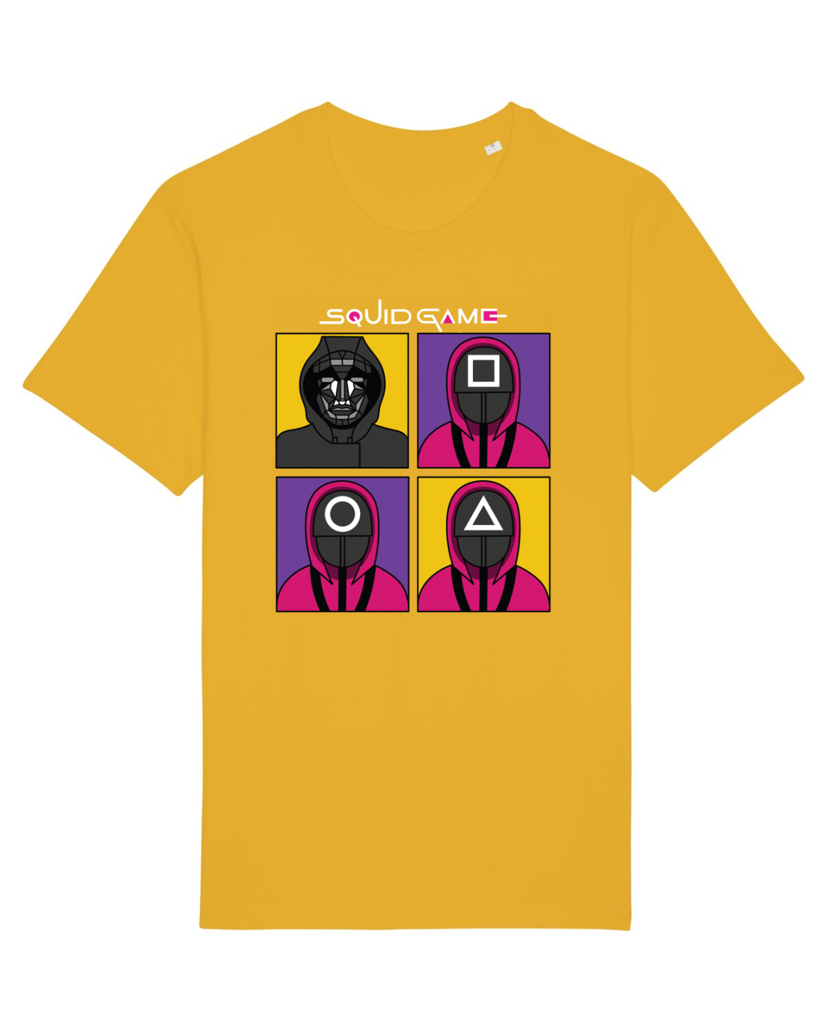 Tricou mânecă scurtă Unisex Rocker Spectra Yellow