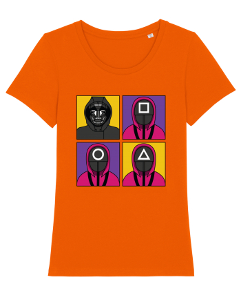 Front Man Squid Game Guardians Bright Orange