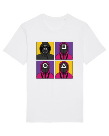 Front Man Squid Game Guardians White