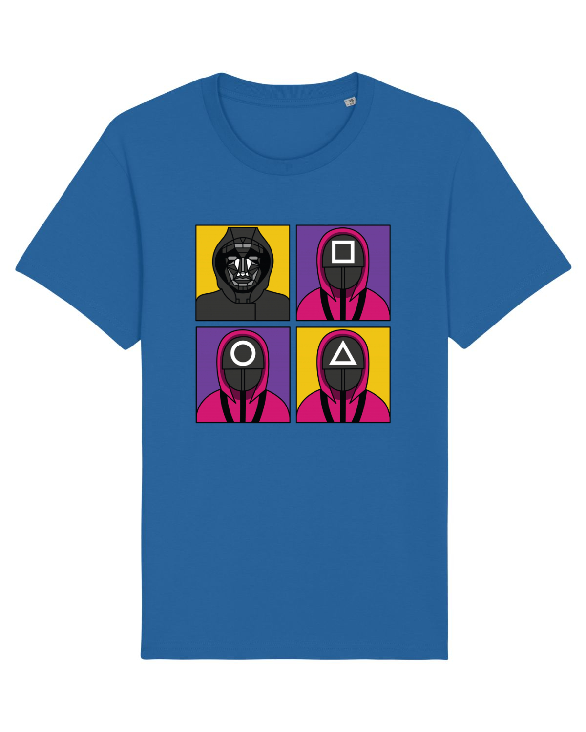 Tricou mânecă scurtă Unisex Rocker Royal Blue