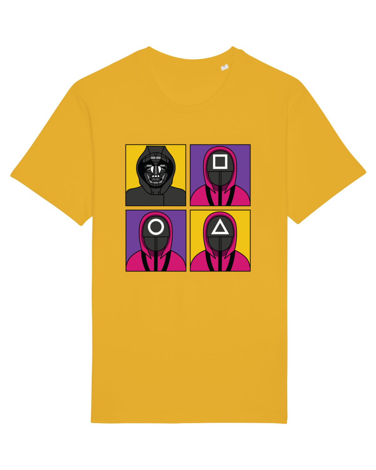 Tricou mânecă scurtă Unisex Rocker Spectra Yellow