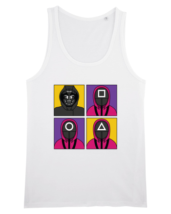 Front Man Squid Game Guardians White