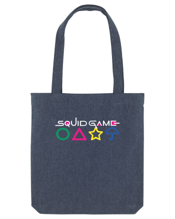 Circle Triangle Star and Umbrella Squid Game Midnight Blue