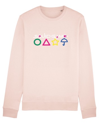 Circle Triangle Star and Umbrella Squid Game Candy Pink