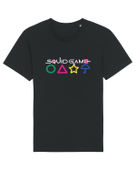 Circle Triangle Star and Umbrella Squid Game Tricou mânecă scurtă Unisex Rocker