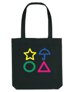 Circle Triangle Star and Umbrella Squid Game Sacoșă textilă