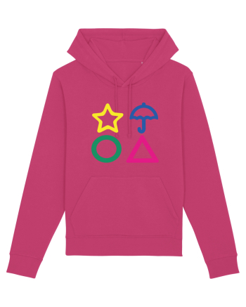 Circle Triangle Star and Umbrella Squid Game Raspberry