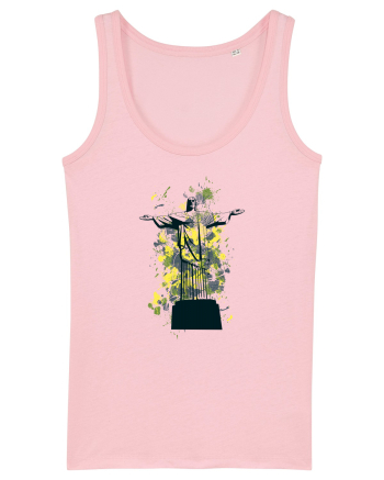 Jesus Abstract Cotton Pink