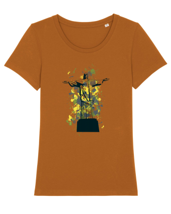 Jesus Abstract Roasted Orange