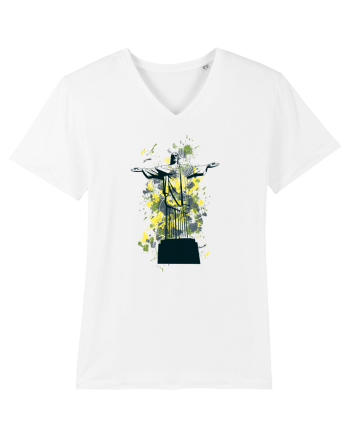 Jesus Abstract White
