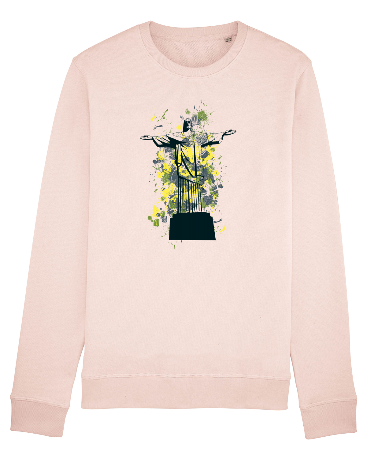 Bluză mânecă lungă Unisex Rise Candy Pink