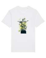 Jesus Abstract Tricou mânecă scurtă Unisex Rocker
