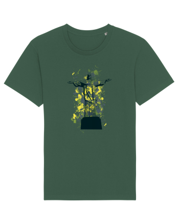 Jesus Abstract Bottle Green