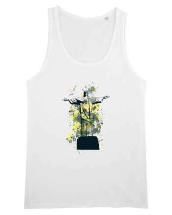 Jesus Abstract White