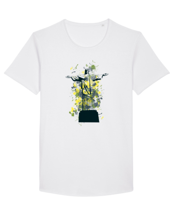 Jesus Abstract White