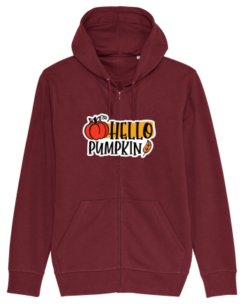 Hello Pumpkin Burgundy