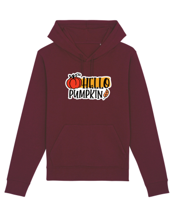 Hello Pumpkin Burgundy