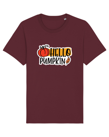 Hello Pumpkin Burgundy