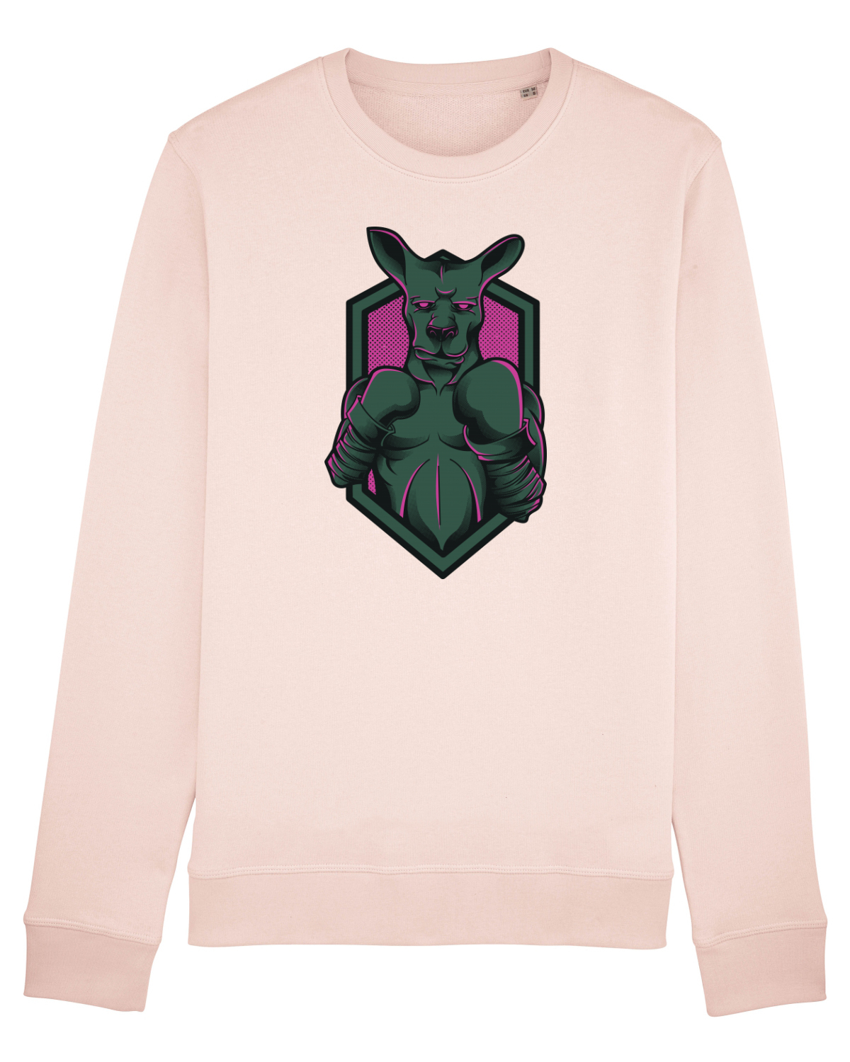 Bluză mânecă lungă Unisex Rise Candy Pink