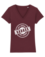 Badass Original Tricou mânecă scurtă guler V Damă Evoker