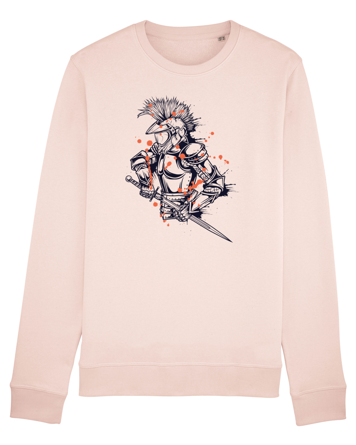 Bluză mânecă lungă Unisex Rise Candy Pink
