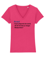 Caut plapuma de iarna Tricou mânecă scurtă guler V Damă Evoker
