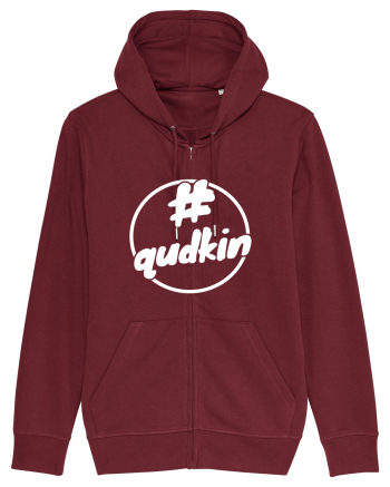 Qudkin Logo pentru fani Burgundy