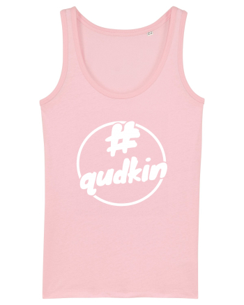 Qudkin Logo pentru fani Cotton Pink