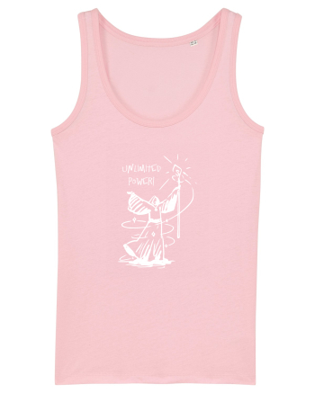 Cool Wizard Doing Magic - Unlimited Power! Cotton Pink