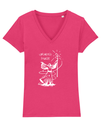 Cool Wizard Doing Magic - Unlimited Power! Raspberry
