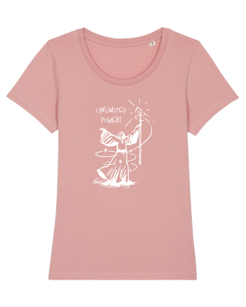 Cool Wizard Doing Magic - Unlimited Power! Canyon Pink