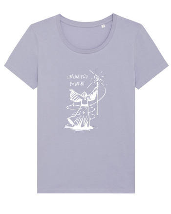 Cool Wizard Doing Magic - Unlimited Power! Lavender