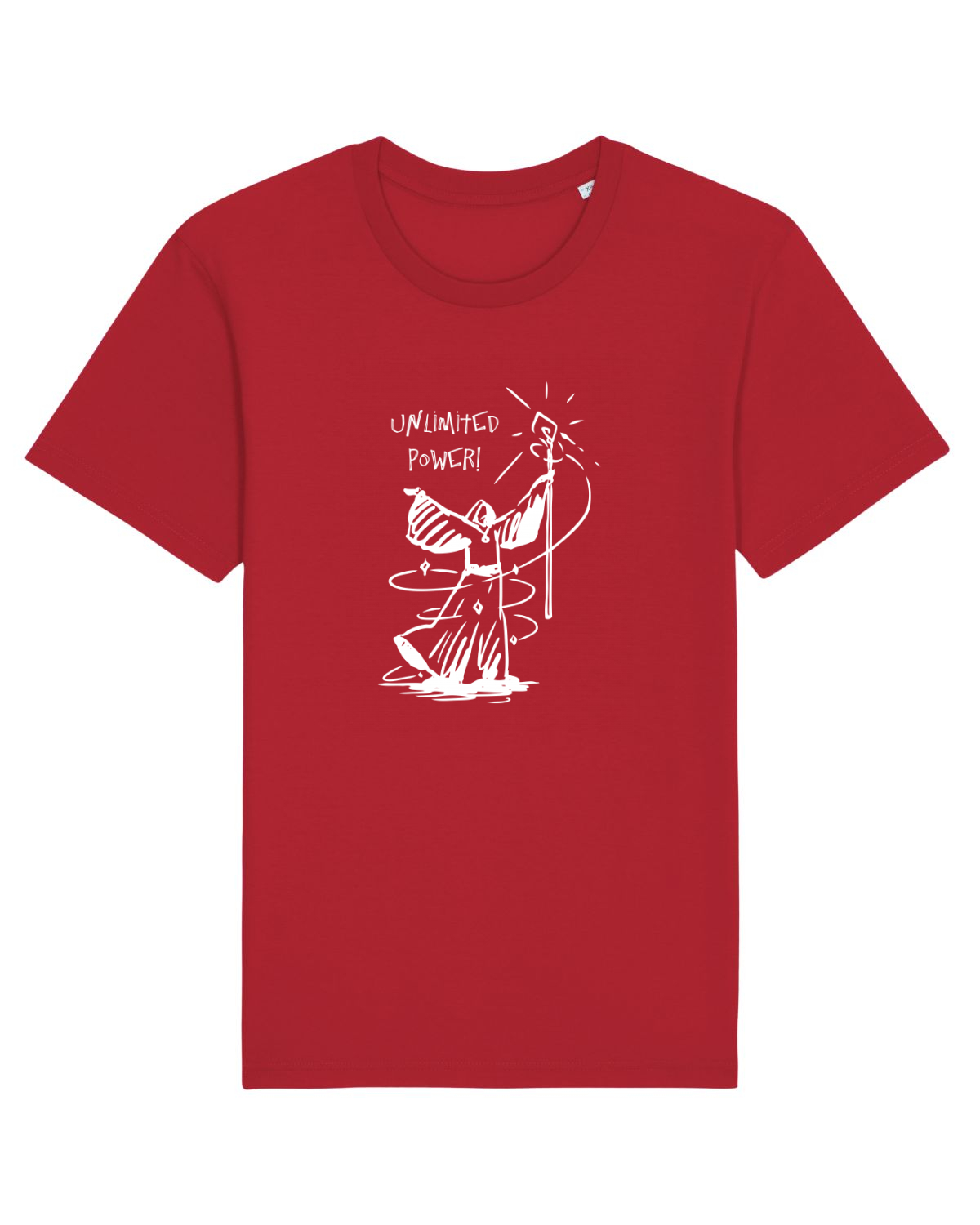 Tricou mânecă scurtă Unisex Rocker Red