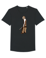 Ape Anger Tricou mânecă scurtă guler larg Bărbat Skater